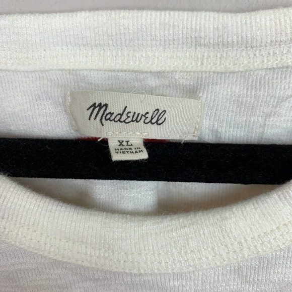 Madewell Striped Timeoff Tank Top Shawn Stripe Size XL - Picture 3 of 5